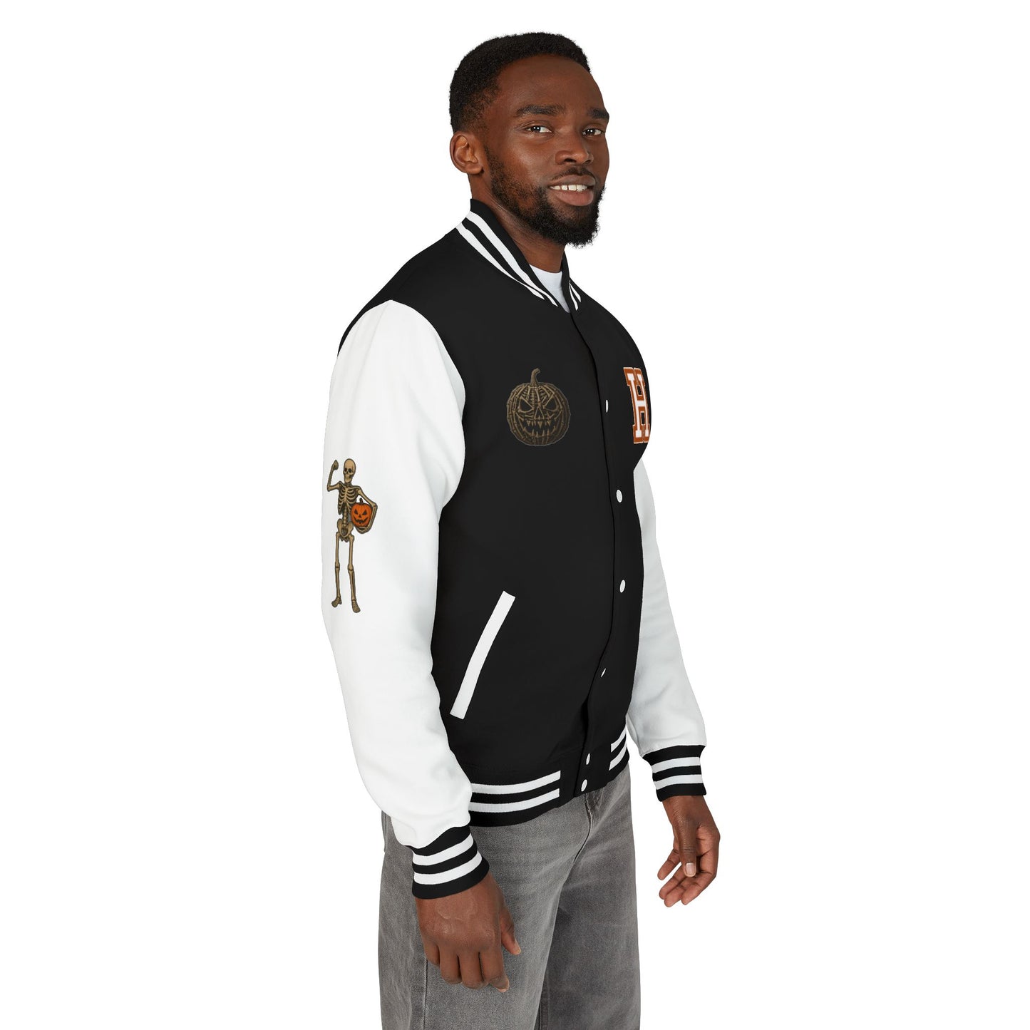 Graveyard Grit - Heavyweight Letterman Jacket