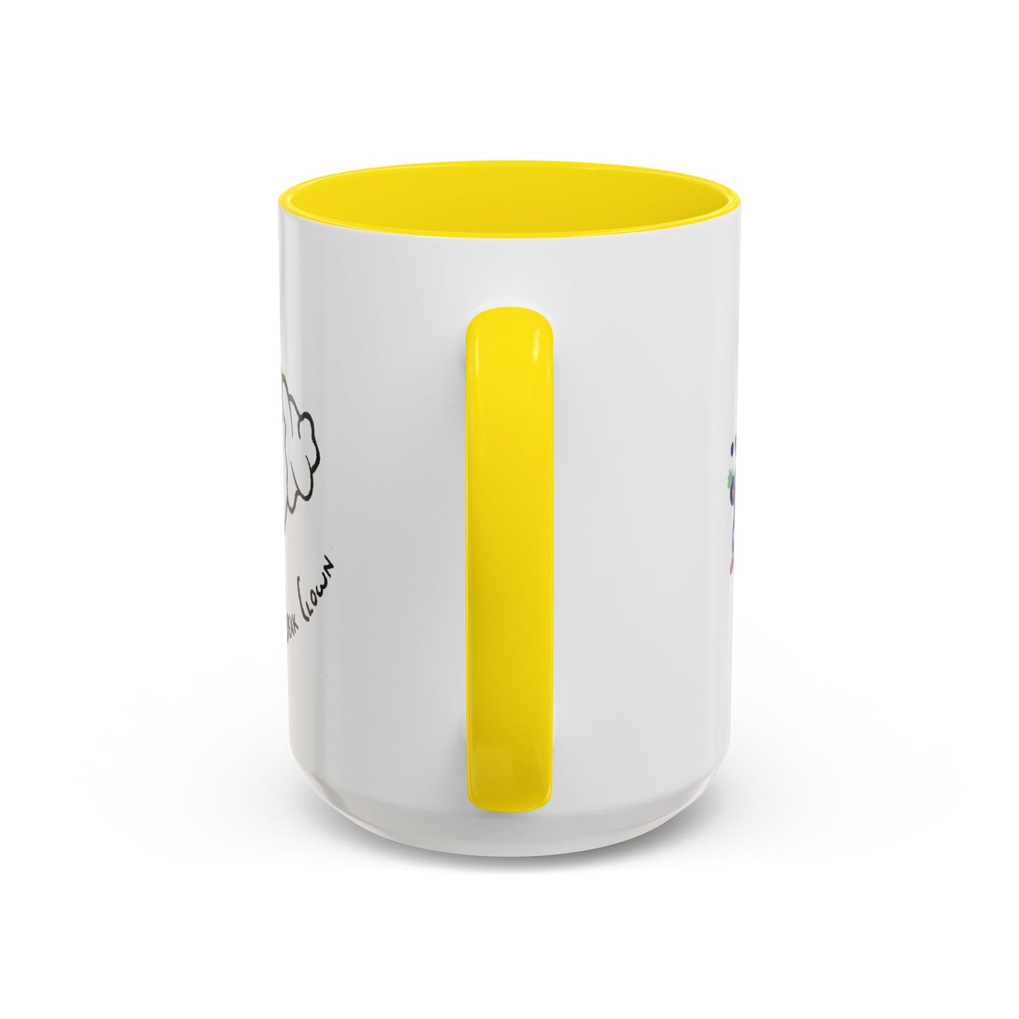 "Sorry, I Don't Speak Clown." Mug with Accent Colors