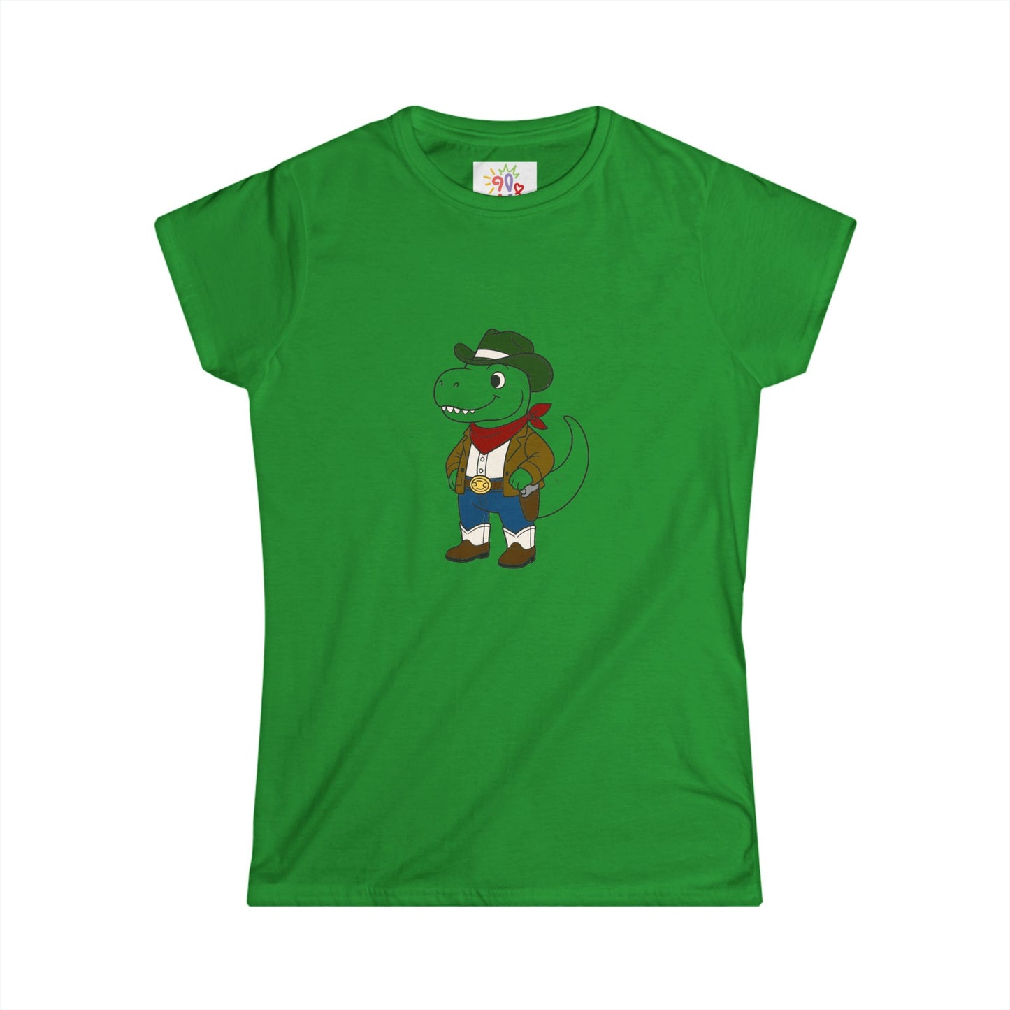 Howdysaurus Rex - Women's Dino Cowboy Tee