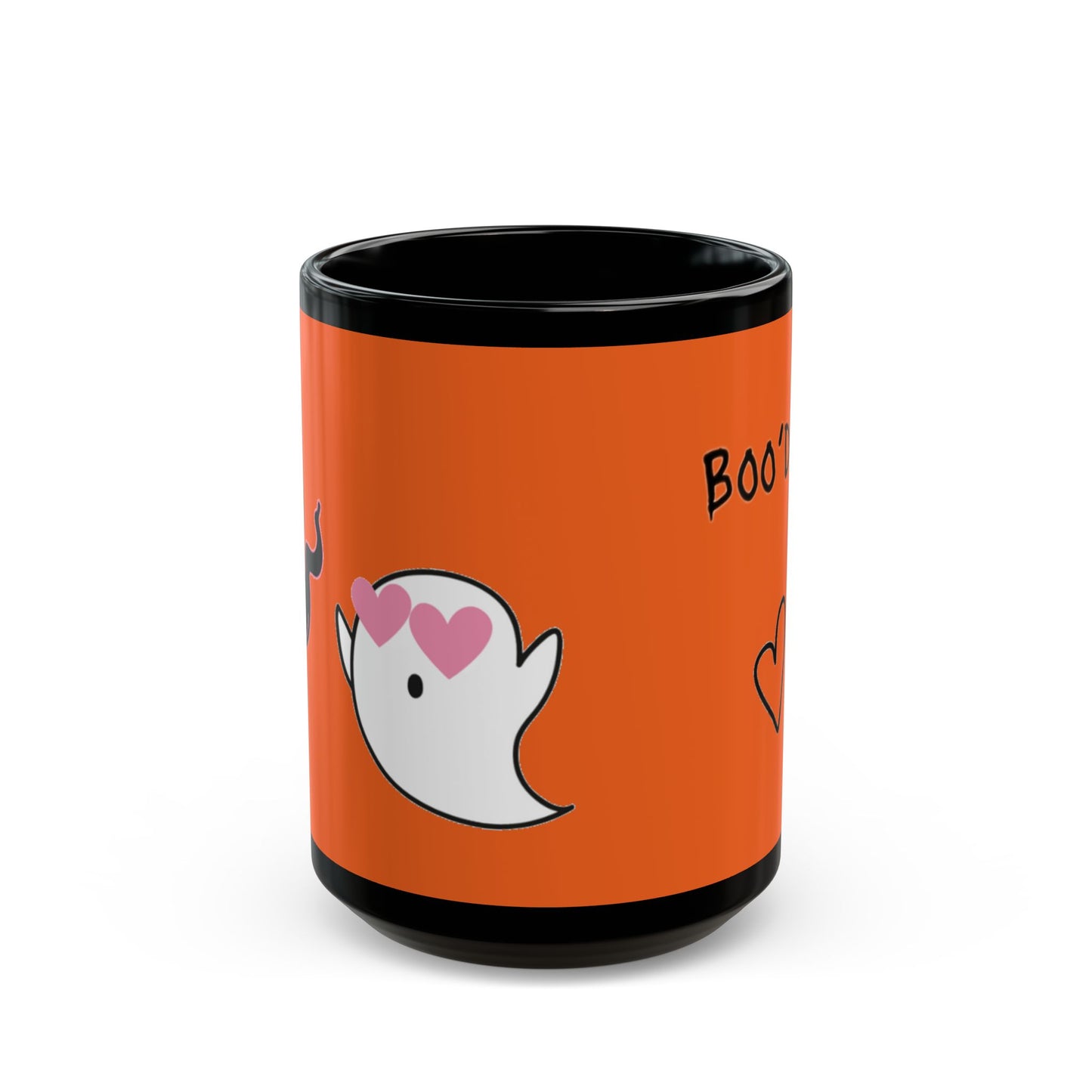 Boo'd Up Mug - Smitten spirits wraparound design(11oz, 15oz)