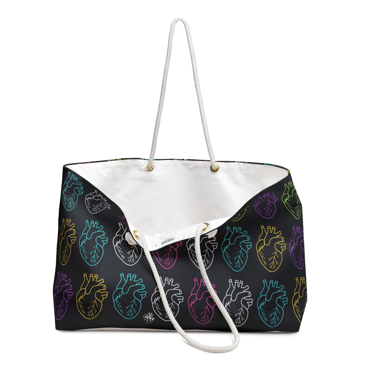 Neon Pulse Weekender Bag