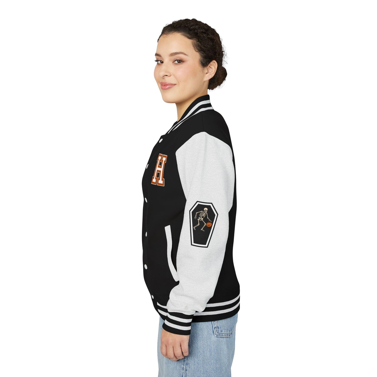 Graveyard Grit - Heavyweight Letterman Jacket