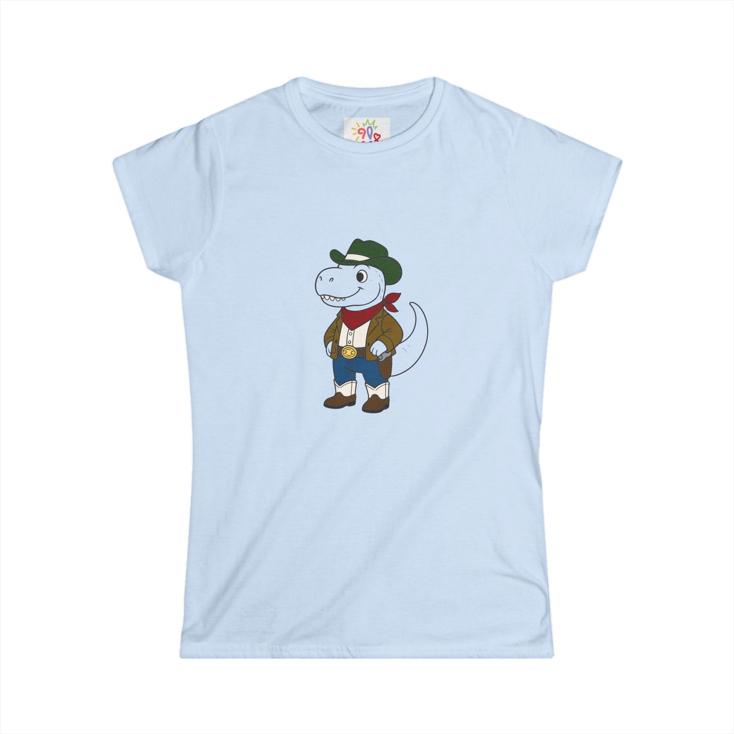 Howdysaurus Rex - Women's Dino Cowboy Tee