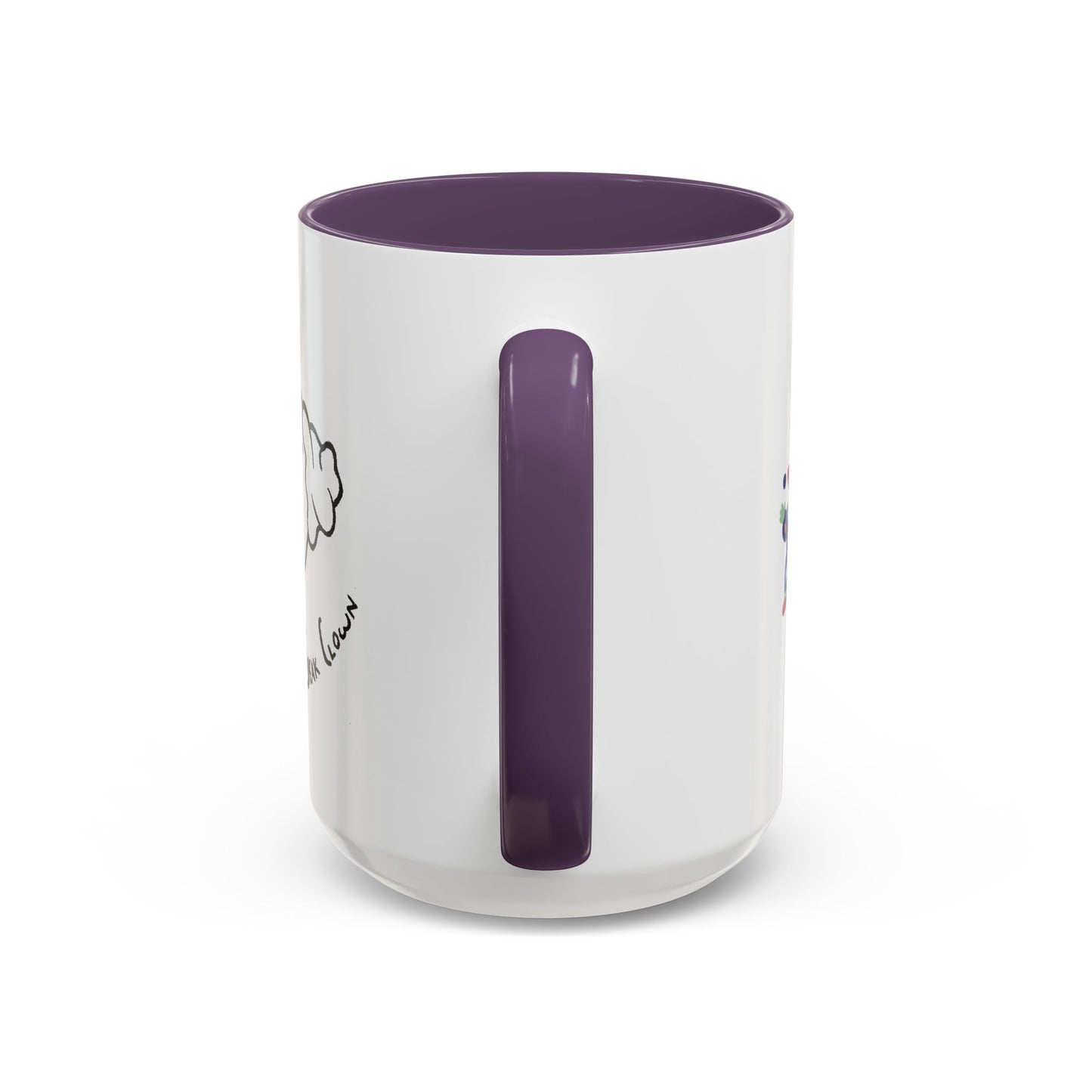 "Sorry, I Don't Speak Clown." Mug with Accent Colors