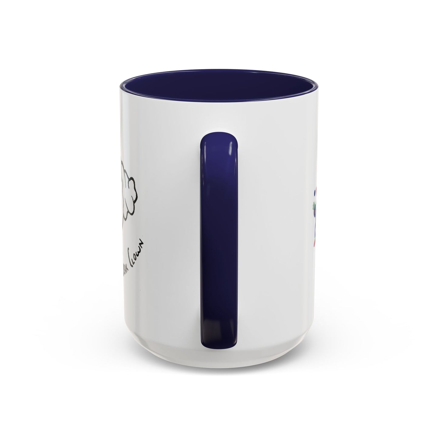 "Sorry, I Don't Speak Clown." Mug with Accent Colors
