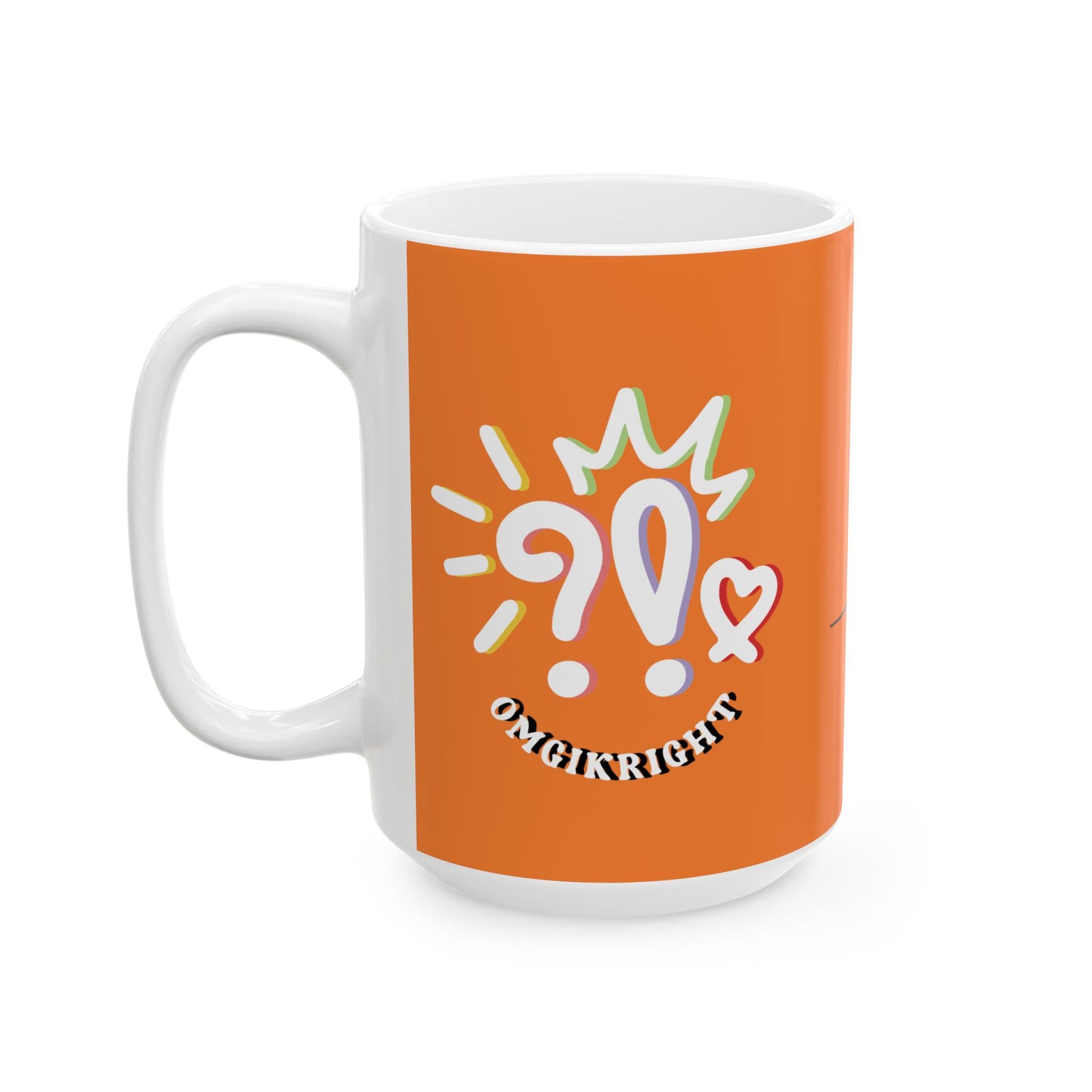 Back At It - Ceramic Mug, (11oz, 15oz)