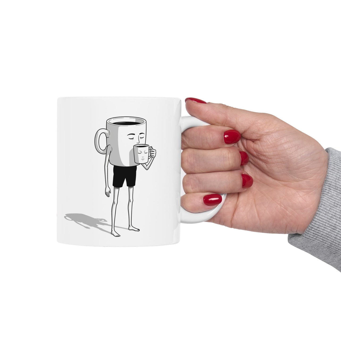 Hot in Peace Ceramic Mug, (11oz, 15oz)