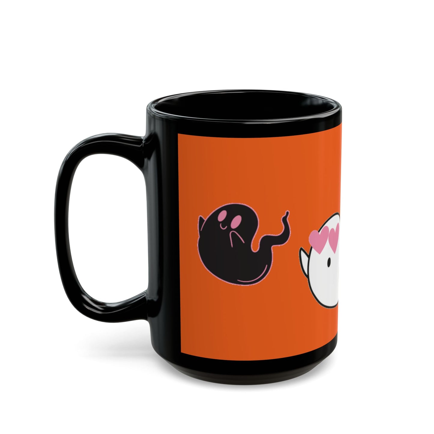 Boo'd Up Mug - Smitten spirits wraparound design(11oz, 15oz)