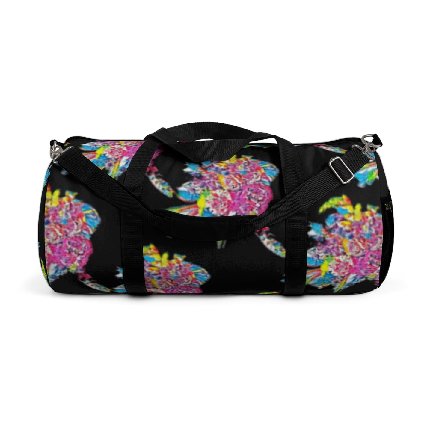 Bouqet at Midnight - Floral Duffel Bag