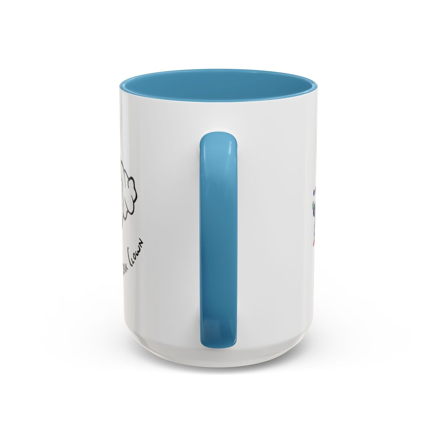 "Sorry, I Don't Speak Clown." Mug with Accent Colors