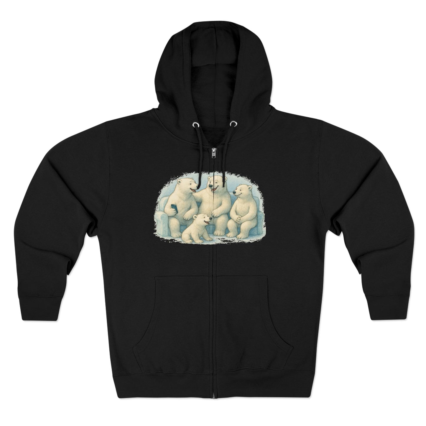 Chill, Fam! Zip-Up Hoodie