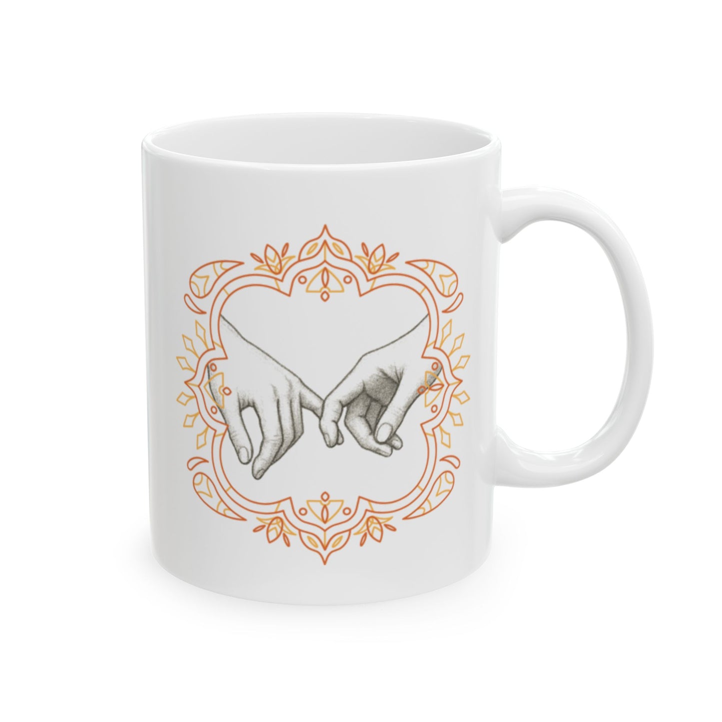 Pinky Swear - Ceramic Mug, (11oz, 15oz)