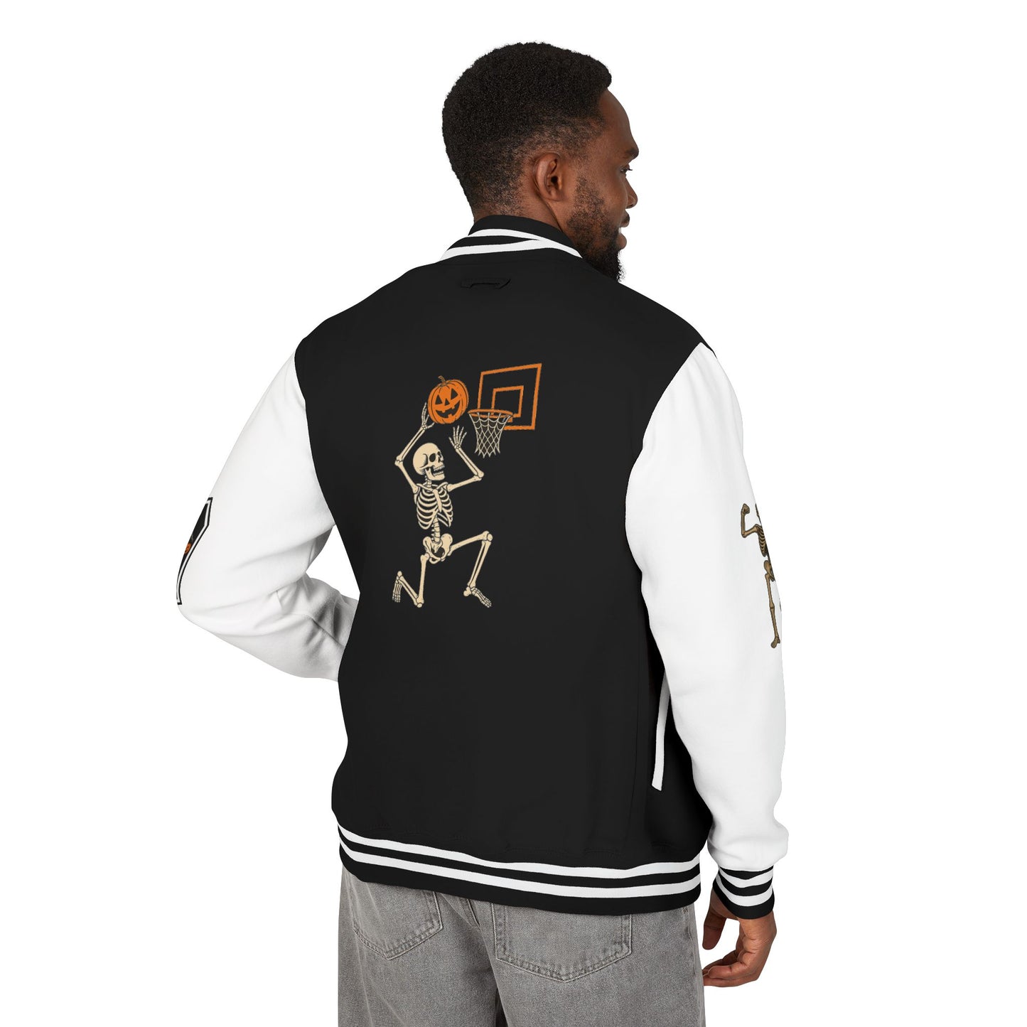 Graveyard Grit - Heavyweight Letterman Jacket