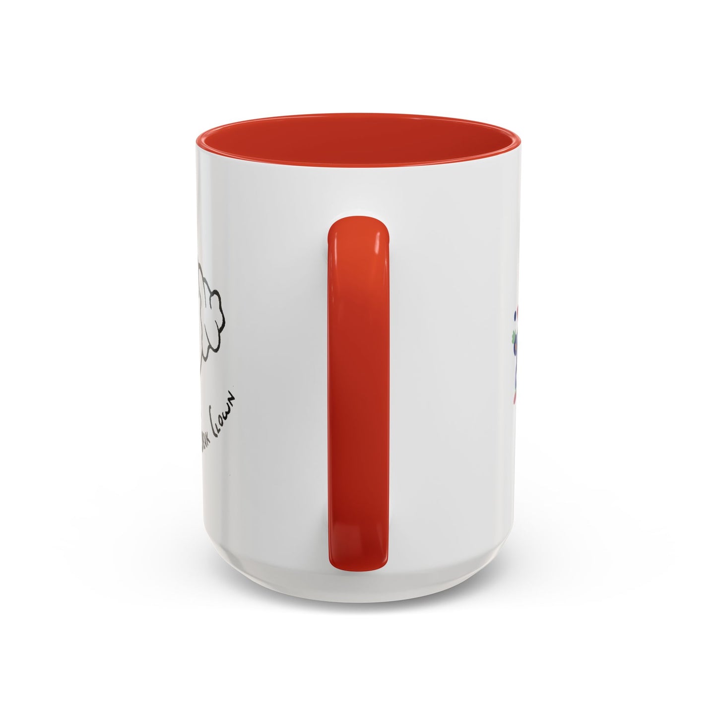 "Sorry, I Don't Speak Clown." Mug with Accent Colors