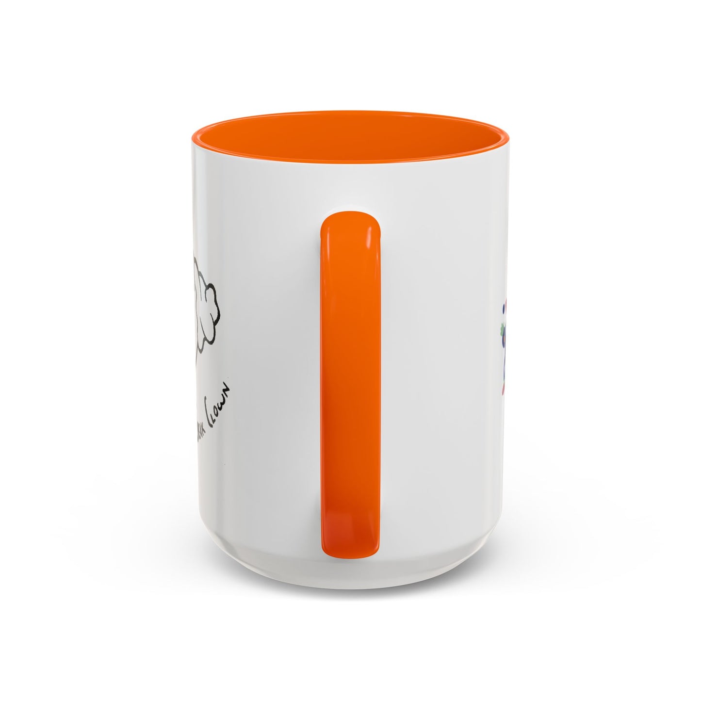 "Sorry, I Don't Speak Clown." Mug with Accent Colors